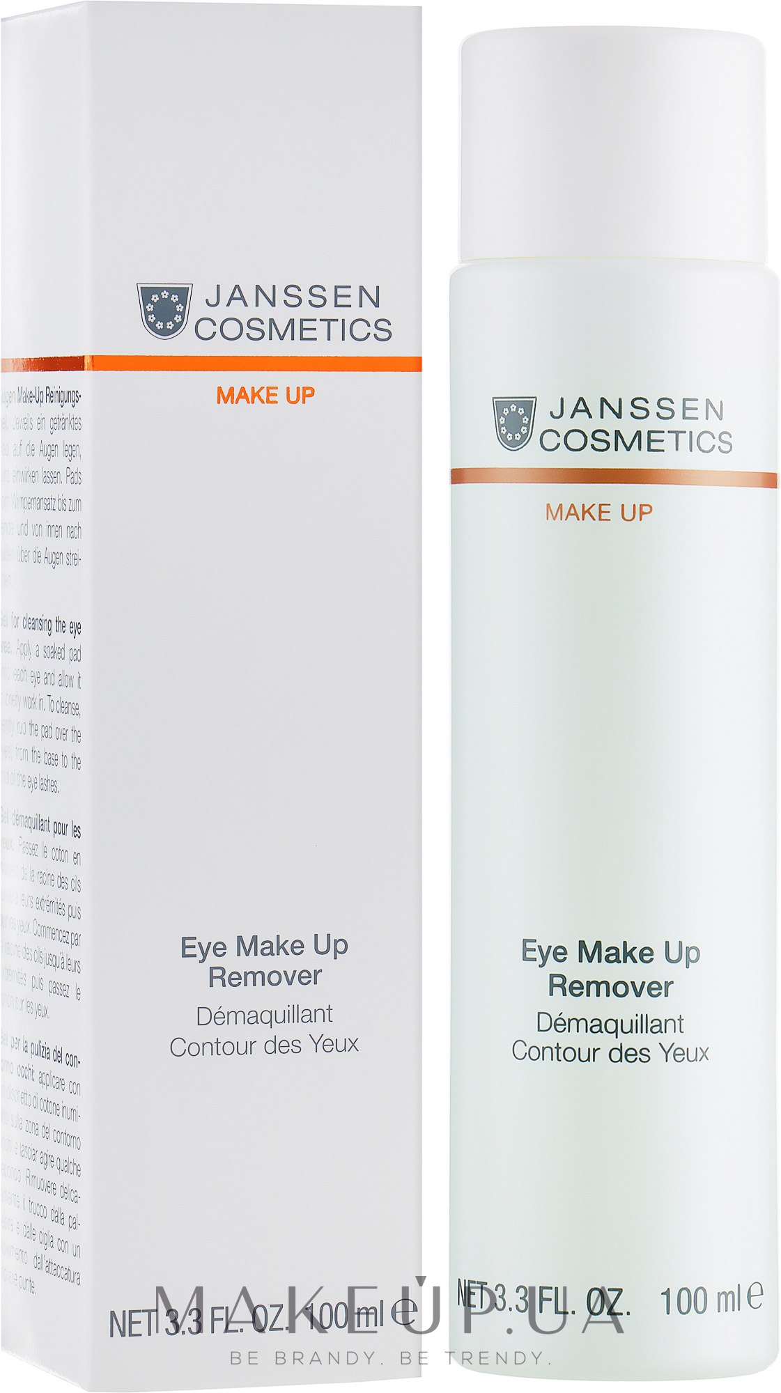 Лосьон для удаления макияжа с глаз - Janssen Cosmetics Eye Make Up Remover — фото 100ml