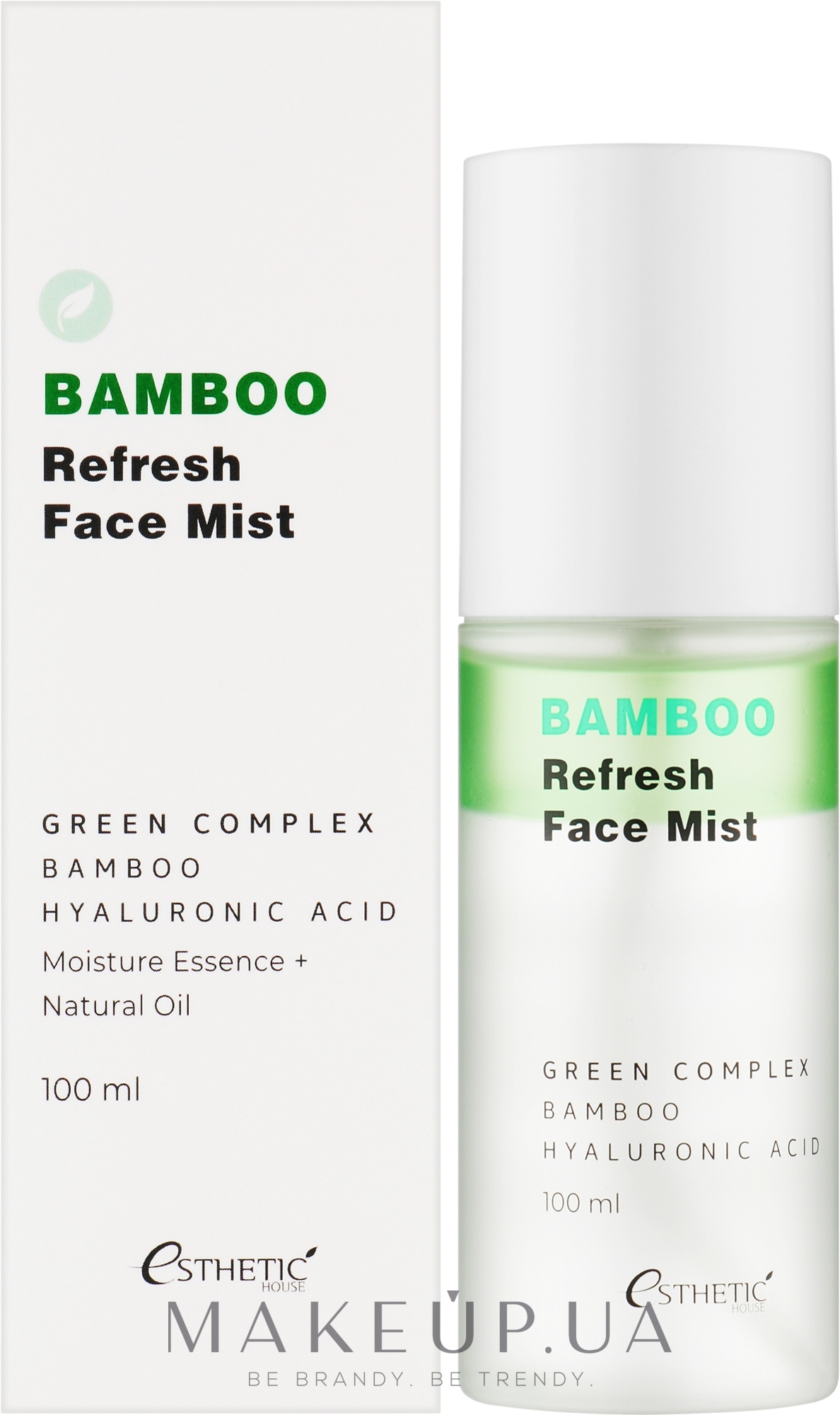 Мист для лица, с бамбуком - Esthetic House Bamboo Refresh Face Mist — фото 100ml