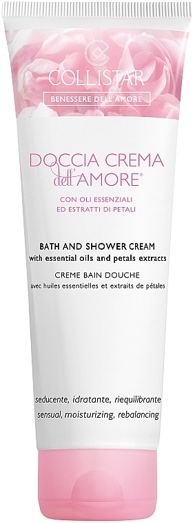 Крем для душа - Collistar Doccia Crema Dell'Amore Bath & Shower Cream — фото N1