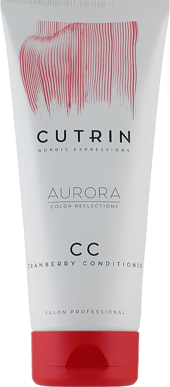 Тонувальний кондиціонер для волосся "Журавлина" - Cutrin Aurora CC Cranberry Conditioner
