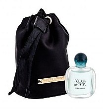 Парфумерія, косметика Giorgio Armani Acqua di Gioia - Набір (edt/mini/5ml + bag)