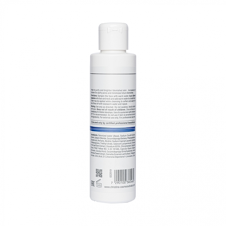 Антисептическое мыло (шаг 1) - Christina Rose de Mer Savon Supreme, pH 3.5-4.5 — фото N2