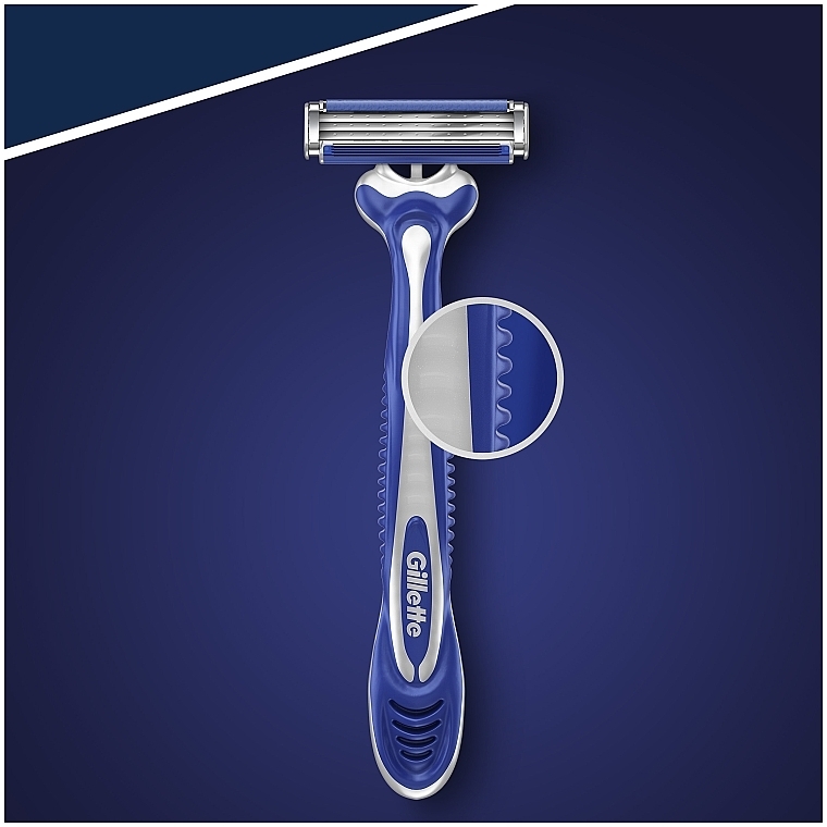 Набір одноразових станків для гоління, 8 шт. - Gillette Blue 3 Comfort — фото N3