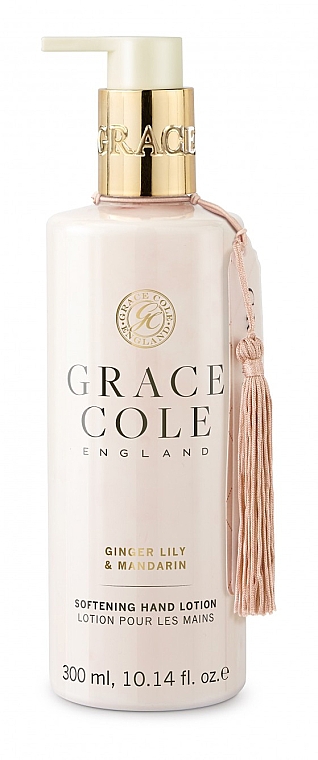 Лосьон для рук "Имбирь, лилия и мандарин" - Grace Cole England Ginger Lily & Mandarin Softening Hand Lotion — фото N1