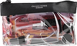 Косметический набор бутылочек - Gillian Jones Cimi Transparent Check In Bag — фото N2