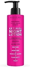 Парфумерія, косметика Крем для тіла з ретинолом - Biovene Retinol Night Lotion Extra-Firming Organic Raspberry Body Cream Treatment
