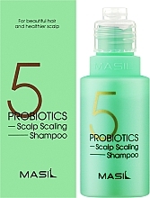 Шампунь для глубокого очищения кожи головы - Masil 5 Probiotics Scalp Scaling Shampoo — фото N2