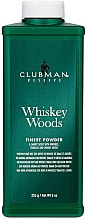Clubman Pinaud Whiskey Woods - Тальк универсальный — фото N1