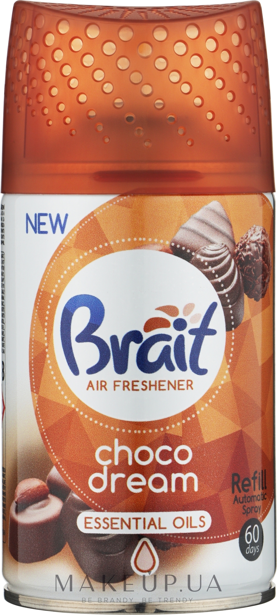 Сменный баллон к освежителю воздуха "Choco Dream" - Brait  — фото 250ml