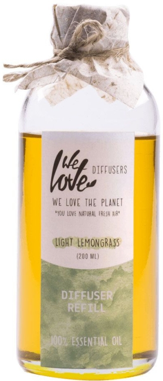 Запасной блок для аромадиффузора - We Love The Planet Light Lemongras Diffuser — фото N1