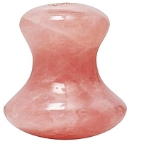 Парфумерія, косметика Масажер для обличчя з рожевого кварцу - Health Labs Care Rose Eye Stone