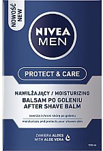 Бальзам после бритья увлажняющий "Классический" - NIVEA MEN Moisturizing Post Shave Balm — фото N5