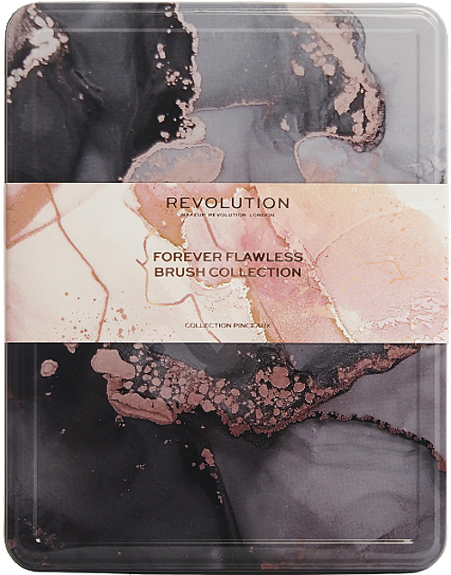 Набор кистей для макияжа, 9 шт. - Makeup Revolution Forever Flawless Brush Collection  — фото N2