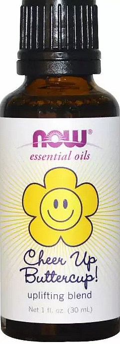 Ефірна олія "Суміш олій. Підніміть собі настрій, Любисток!" - Now Foods Essential Oils Cheer Up Buttercup! Oil Blend — фото N1