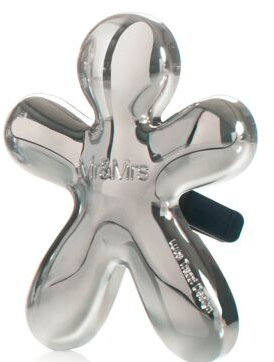 Mr&Mrs Fragrance NIKI Pure Metal Silver - Ароматизатор для авто — фото N1