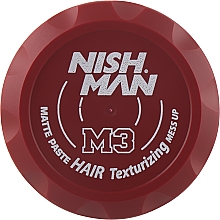 Духи, Парфюмерия, косметика Паста для волос, матовая - Nishman Hair Styling Matte Paste M3