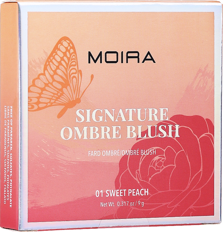 Рум'яна для обличчя - Moira Signature Ombre Blush — фото N2