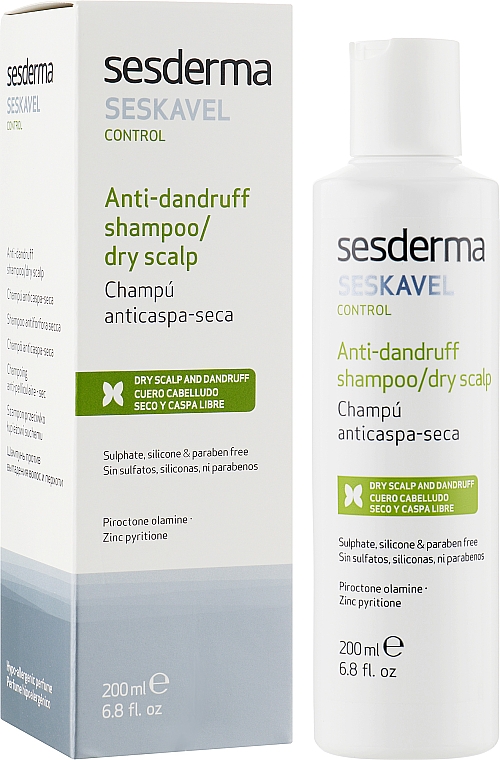 Шампунь проти лупи - SesDerma Laboratories Seskavel Kavel Dandruff Control Shampoo — фото N1