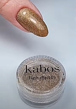 Пудра для ногтей - Kabos Flash Effect — фото N6