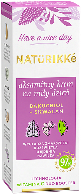Денний крем для обличчя - Naturikke Bakuchiol Cream — фото N1