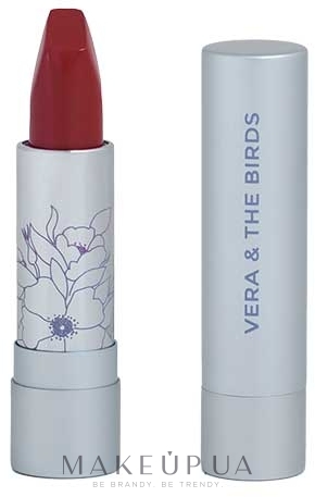 Помада для губ - Vera & The Birds Time to Bloom Soft Cream Lipstick — фото Dark Blossom