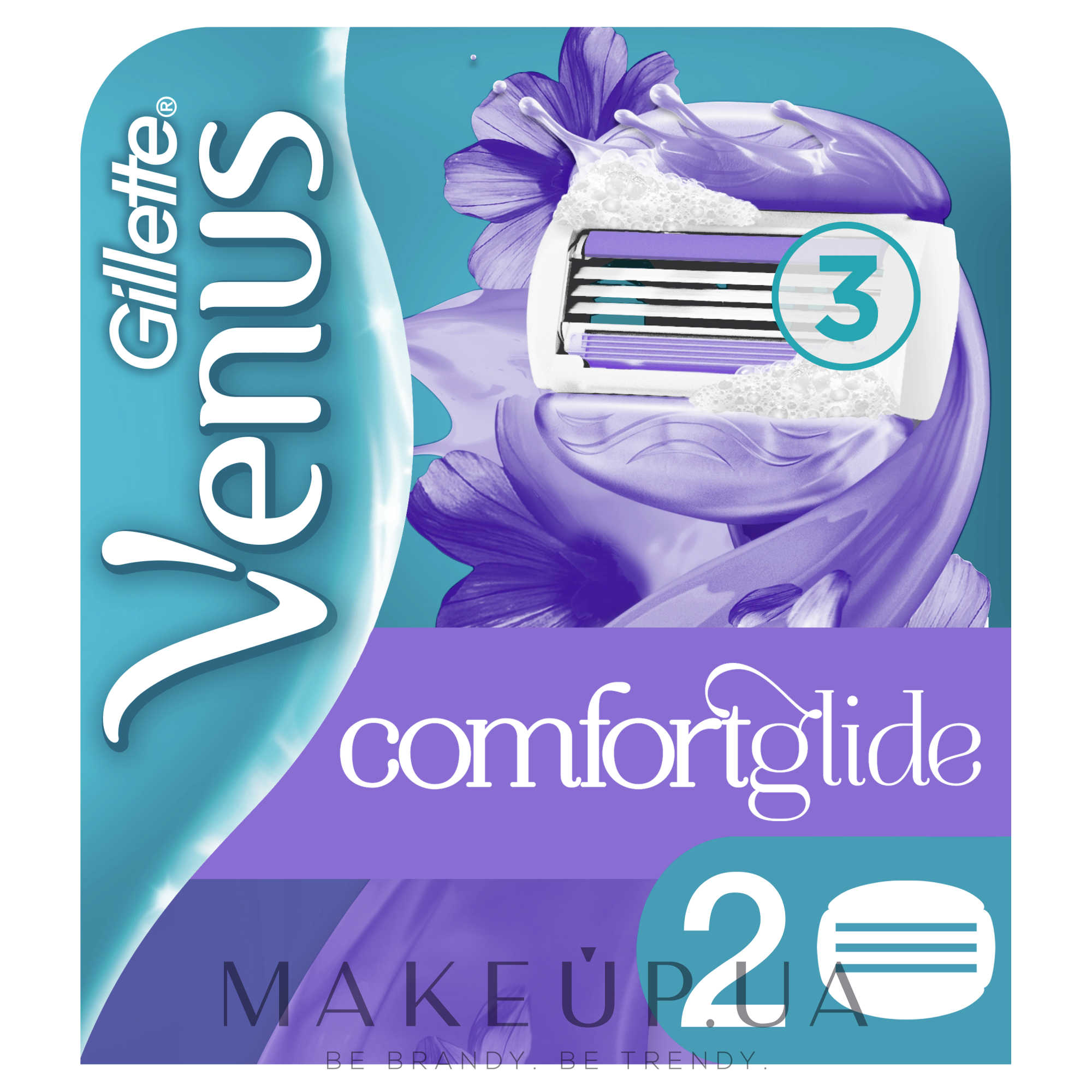 Змінні касети для гоління - Gillette Venus Breeze — фото 2шт