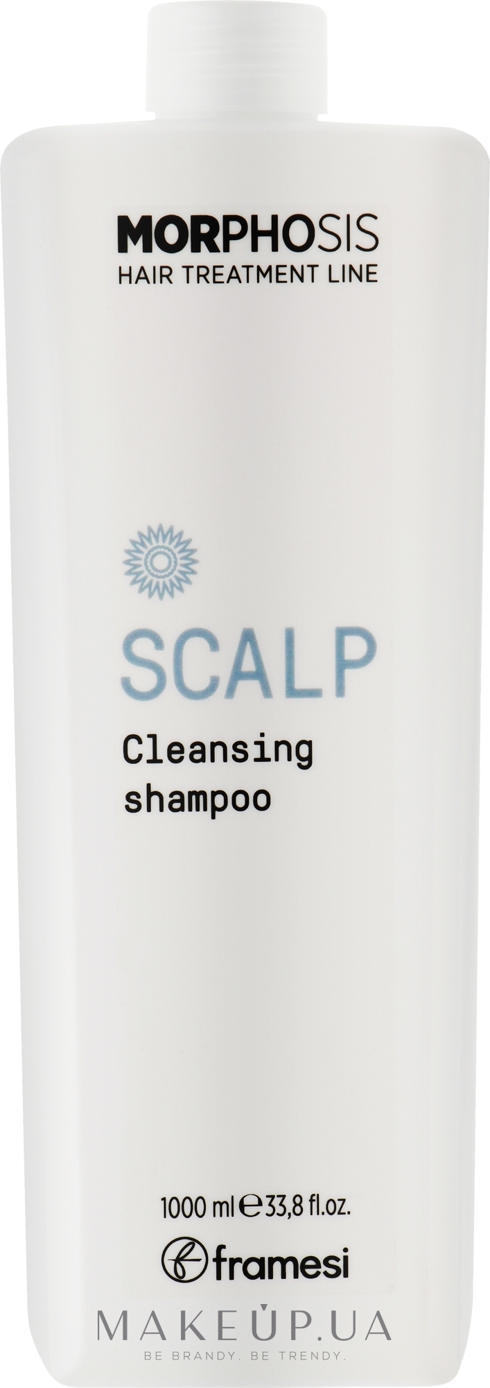 Очищувальний шампунь для шкіри голови - Framesi Morphosis Hair Treatment Line Scalp Cleansing Shampoo — фото 1000ml