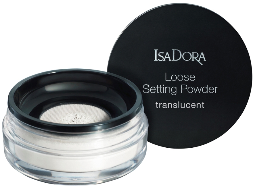 Прозора розсипчаста пудра для обличчя - IsaDora Loose Setting Powder Translucent — фото N1