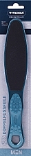 Пилка педикюрная мужская, цвет бирюзовый - Titania — фото N1