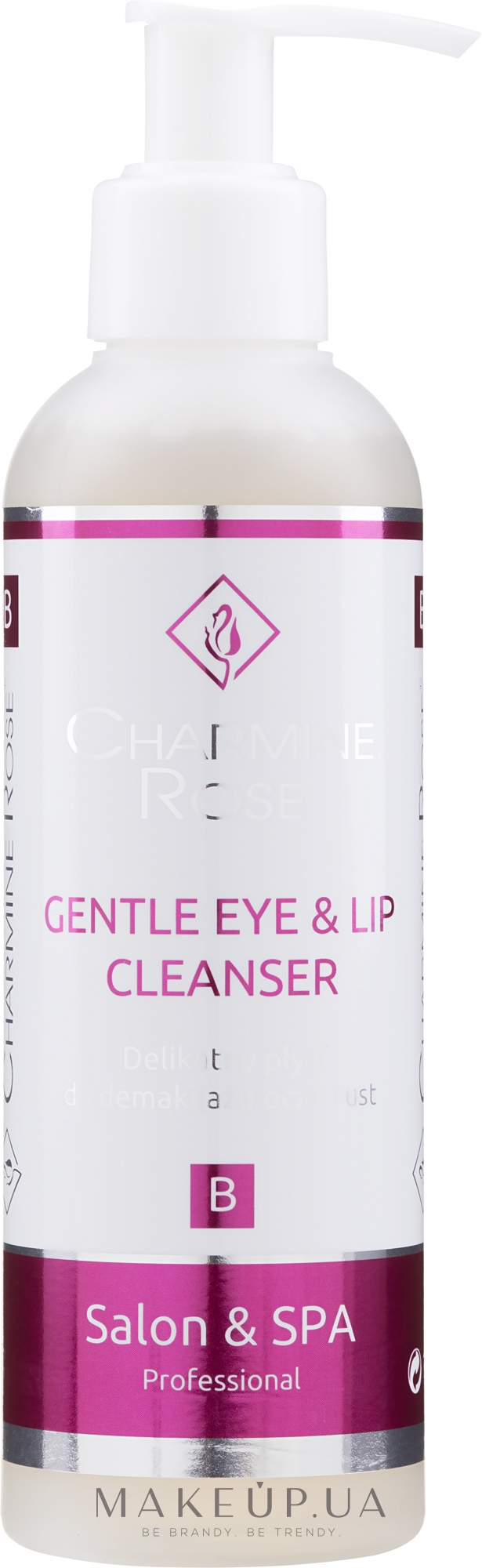 Нежное очищающее средство для глаз и губ - Charmine Rose Gentle Eye & Lip Cleanser — фото 200ml