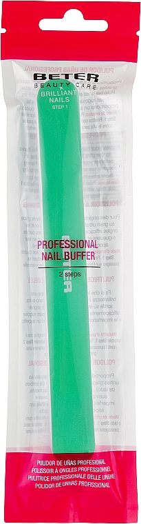 Шліфувальник для нігтів професійний, світло-зелений - Beter Beauty Care — фото N1
