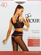 Парфумерія, косметика УЦІНКА Колготки "Thin Body" 40 DEN, glace - Glamour *