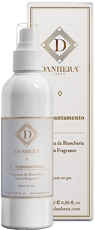 Ароматический спрей для текстиля и мебели - Danhera L’Appuntamento Linen Fragrance — фото N1