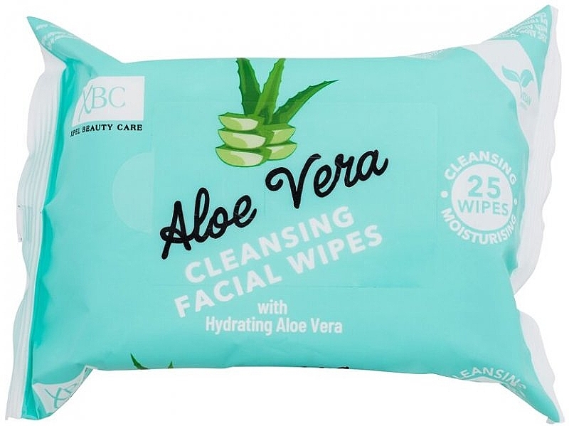 Влажные салфетки для лица "Алоэ вера" - Xpel Aloe Vera Cleansing Facial Wipes — фото N1