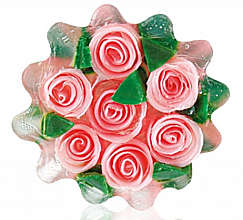 Гліцеринове мило "Rose Fantasy", цикламен - Bulgarian Rose Soap — фото N1