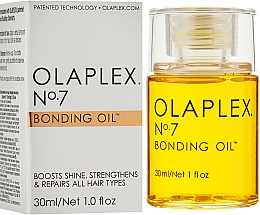 Висококонцентрована, ультралегка, зволожувальна олія для укладання волосся - Olaplex №7 Bonding Oil — фото N2
