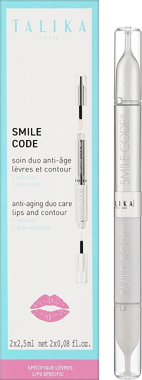 Talika Smile Code Anti-Aging Duo Care Lips And Correcteur - Talika Smile Code Anti-Aging Duo Care Lips And Correcteur — фото N2