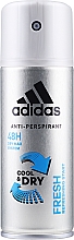 Дезодорант - Adidas Anti-Perspirant Fresh Cool Dry 48h — фото N1