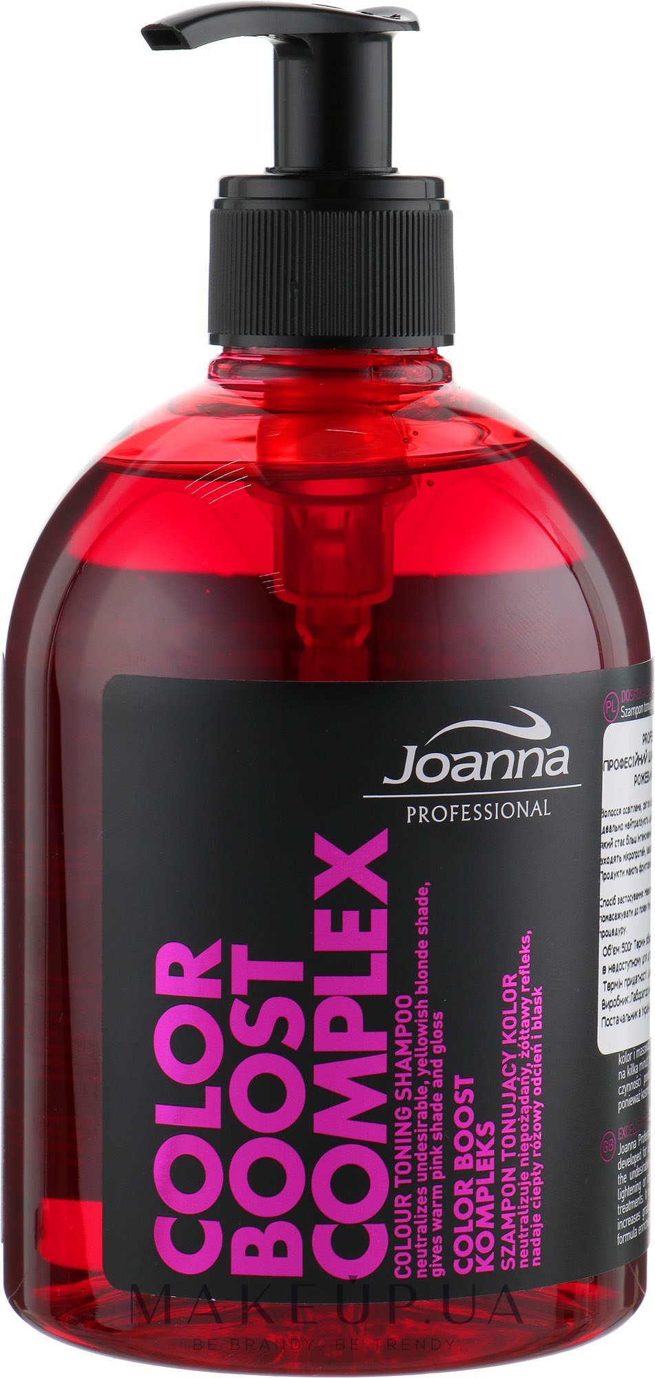 Шампунь для тонирования цвета - Joanna Professional Color Boost Complex Shampoo Toning Color — фото 500g