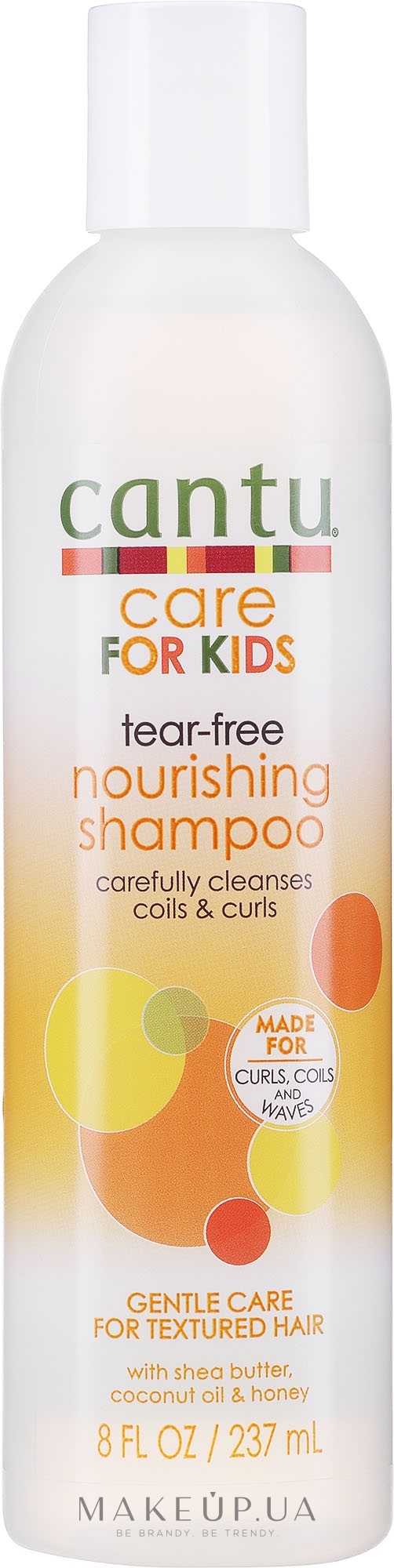 Шампунь для волос, без слез - Cantu Care For Kids Tear-Free Nourishing Shampoo — фото 237ml