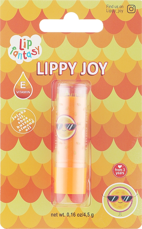 Детский бальзам для губ "Lip Fantasy", с ароматом маракуйи - Ruby Rose Lippy Joy — фото N1