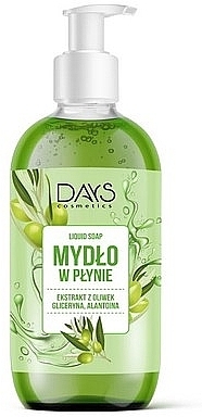 Жидкое мыло с экстрактом оливок - Days Cosmetics Liquid Soap — фото N1