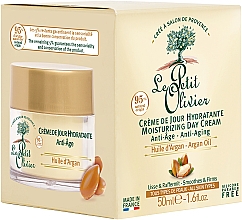 Антивозрастной дневной крем с аргановым маслом - Le Petit Olivier Moisturizing Anti-Age Day Cream — фото N3