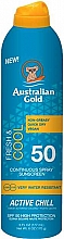 Духи, Парфюмерия, косметика Солнцезащитный спрей - Australian Gold Fresh & Cool Continuous Spray Sunscreen Spf50