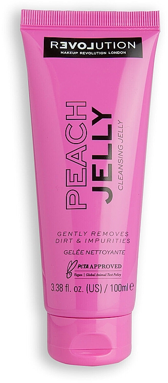 Очищувальний засіб для обличчя - Relove By Revolution Peach Jelly Cleanser — фото N1