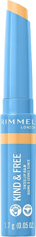 Відтінковий бальзам для губ - Rimmel Kind & Free Tinted Lip Balm — фото N2