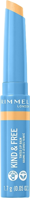 Відтінковий бальзам для губ - Rimmel Kind & Free Tinted Lip Balm — фото N3