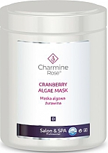 Духи, Парфюмерия, косметика Альгинатная маска "Клюква" - Charmine Rose Cranberry Algae Mask