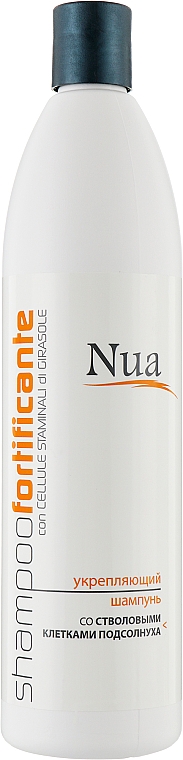 Укрепляющий шампунь со стволовыми клетками подсолнуха - Nua Shampoo Fortificante — фото N3