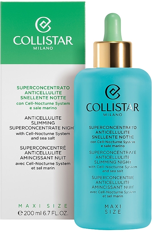 УЦЕНКА Антицеллюлитное ночное средство - Collistar Speciale Corpo Perfetto Anticellulite Slimming Superconcentrate Night * — фото N3